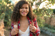 © Martin Stock Studio - Smiling Teen Girl Enjoying Nature Walk
