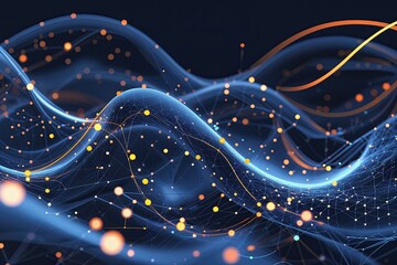 Poster - Digitalized Abstract Curves and Dots: A Holistic Concept of Future Network Design