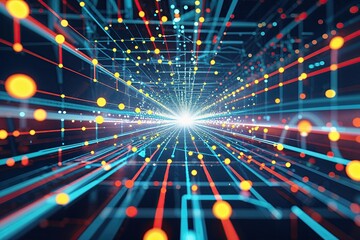 Poster - Dynamic Digital Abstracts of Lines and Dots in Connectivity Structures