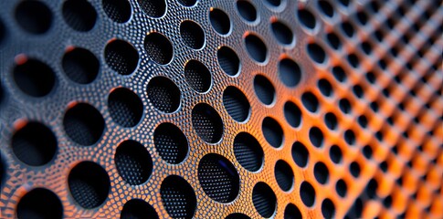 Wall Mural - a modern illustration featuring a vibrant, multicolor halftone dot pattern, creating a trendy and ab