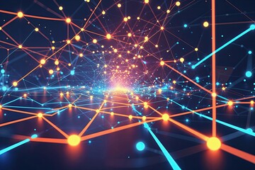Poster - Energizing Digital Abstracts of Lines and Dots in Connectivity Frameworks for Enhanced Visualization