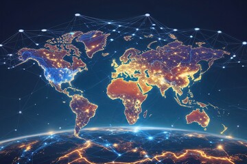 Poster - Global Connectivity Map for Digital Commerce Insights with Network Data Dynamics