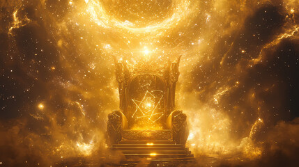 Poster - celestial throne room