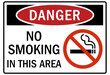 © Pog - No smoking sign no smoking in this area