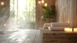 © TOTO - Relaxing Spa Interior with Towels and Candles