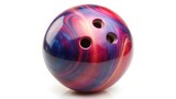 Bowling Ball on White Background