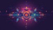 © Indri - Abstract futuristic technology design, digital art piece, possible use for screensaver or background