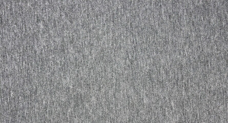 Poster - Close up abstract gray cotton heather texture background. Black and white texture knit fabric pattern seamless. Selective focus. top view.