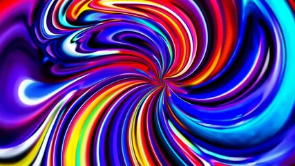 Poster - Abstract colorful swirl pattern, vibrant spectrum design. Creative digital art concept