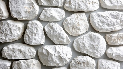 Aufkleber - White stone wall texture background, home decor