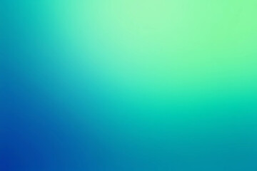 Poster - Gradient background from blue to green, abstract background.