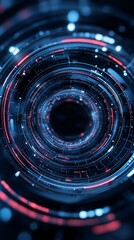 Poster - trippy vr universe, kaleidoscopic tunnels, liquid light patterns, floating islands, radiant auroras,