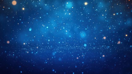 Fototapete - Serene Underwater Scene with Luminous Particles and Soft Lighting