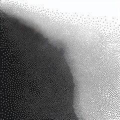 Aufkleber - gradient dot pattern background in pointillism stipple style with texture and asymmetry