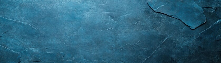 Poster - Blue background with rough texture suitable for various creative applications and design projects