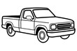 © MdMijanur - Sleek Pickup Truck Vector Design