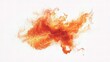 © CLOVER BACKGROUND - Vibrant Flames with Detailed Textures Isolated on White Background