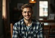 © iushakovsky - Photorealistic portrait of a 30-year-old male in a casual setting
