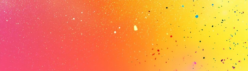 Aufkleber - Colorful gradient background with scattered dots and bright hues