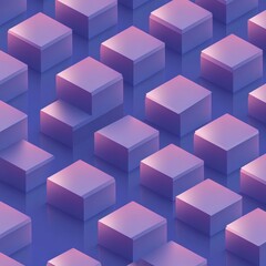 Poster - Abstract cubes wallpaper background