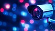 © yusmahendra0408 - Surveillance Camera in Neon Lights