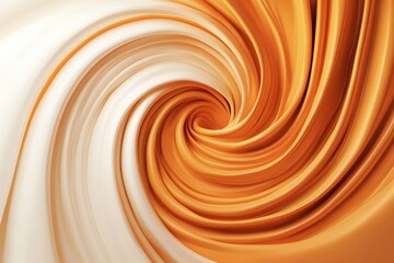 Poster - Dynamic swirling patterns abstract art digital design warm tones close-up view artistic expression