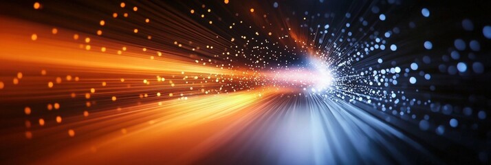 Poster - Digital background perfect for tech processes, neural networks, artificial intelligence, data transfer and encryption, digital archives, sound and graphic presentations, science, education, futuristic