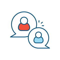 Communication vector icon 
