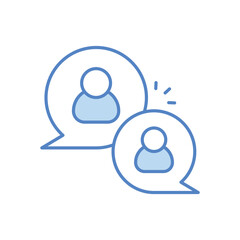 Communication vector icon 