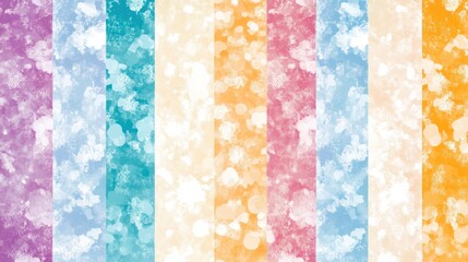 Aufkleber - Colorful Abstract Background with Soft Splashes and Stripes in Bright Shades for Design Use