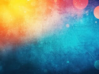 Fototapete - Colorful lights glowing on a dark background creating a vibrant abstract design for digital art