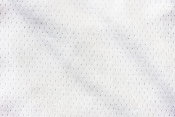 Poster - White sports wear jersey shirt clothing fabric texture