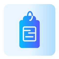 Poster - Tag gradient icon