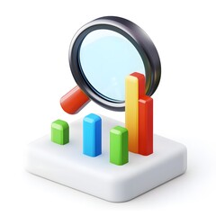 Poster - 3D Magnifying Glass on Data Analysis