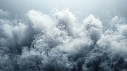 Poster - Smog in an abstract setting