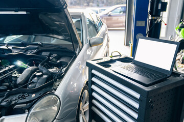 Poster - Diafnostics of car software in the car service
