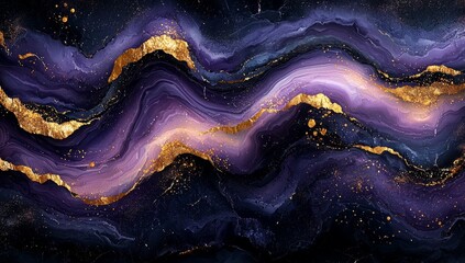 Poster - Fluid art