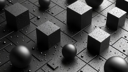 Poster - Minimalistic design suitable for poster, cover, branding, banner, and placard