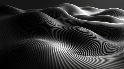 Poster - modern blank black background illustration for a space-themed object, abstract and empty