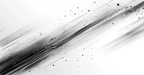 Poster - white luxury background with grey shadow diagonal stripes. light elegant dynamic abstract design. tr