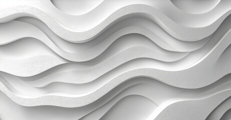 Poster - a white luxury background featuring grey shadow diagonal stripes. light and elegant dynamic abstract