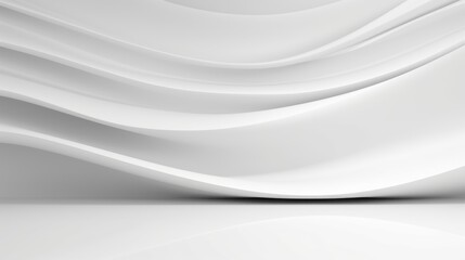 Wall Mural - Free abstract white background minimal futuristic architectural space wallpaper