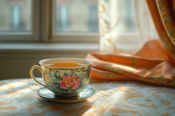 Wall Mural - Antique Tea Cup