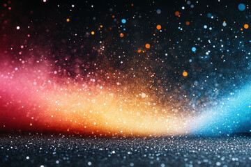 Wall Mural - bubbles on a black background