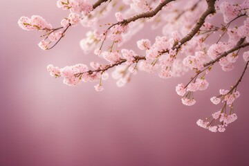 Canvas Print - Pink blossom 