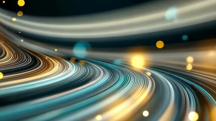 Poster - Colorful light trails weave through the air, creating a stunning display of motion and brilliance against a dark background