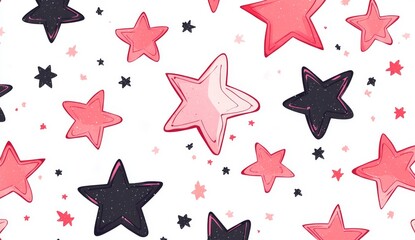Wall Mural - twinkle star design to enhance photo effects and overlays