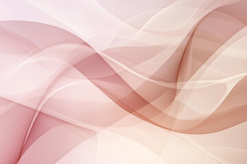 Poster - pink and white background with a wavy line. the background is a gradient of pink and white, with the