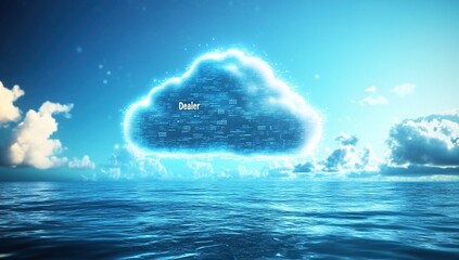Poster - Digital Cloud Data Dealer System Processes Information Globally and Securely