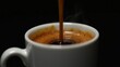 © ANDREY PROFOTO - Elegance in a cup closeup of freshly brewed espresso